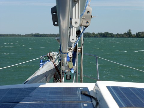 Rhone gegen Strömung und Wind Rhone gegen Strömung und Wind