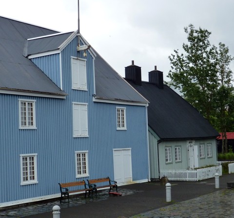 Hafnarfjördur - Packhaus und Sivertsen’s Haus