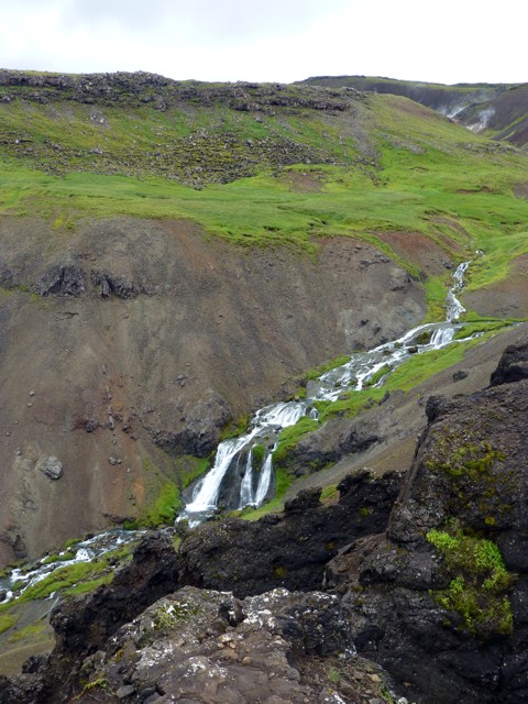 Wanderung ins Tal Reykjadalur
