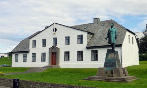 Reykjavik - Stjornarradid / Government Hous