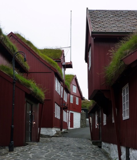 Tórshavn - alter Stadtteil Tinganes