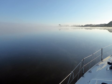 Nebel - Woblitzsee Nebel - Woblitz