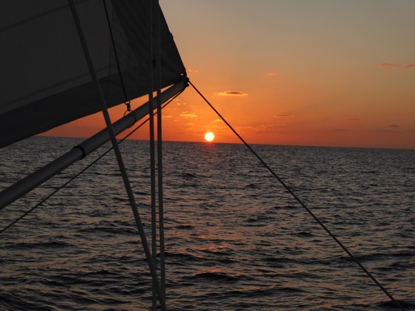 Segeln Sonnenuntergang Segeln Sonnenuntergang