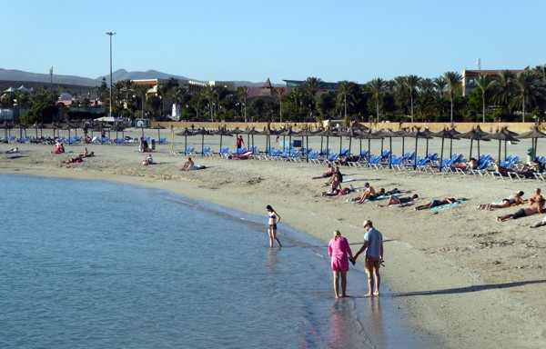 Strand in Caleta de Fuste Caleta de Fuste - Strand