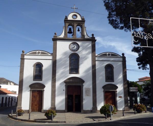 Kirche Santiago Apóstol in San Bartolomé de Tirajana - Tunte Kirche - San Bartolomé de Tirajana - Tunte