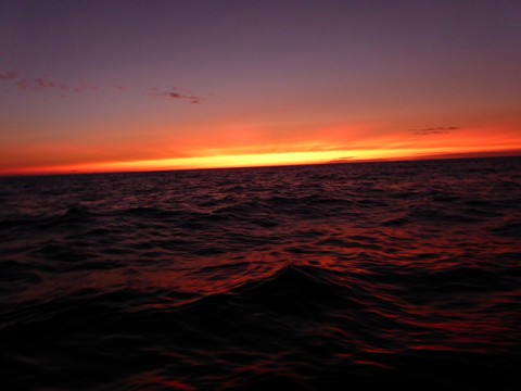 Sonnenuntergang Biscaya Biscaya Sonnenuntergang