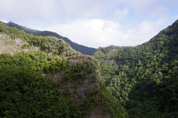 La Palma - Gebirgsketten und Schluchten La Palma - Gebirgsketten u Schluchten