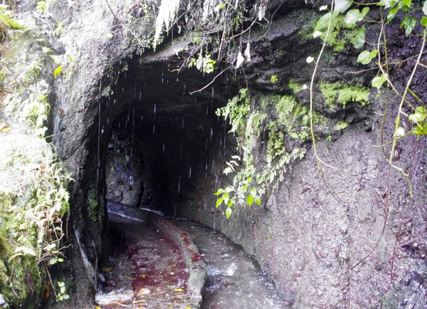 Wassertunnel auf La Palma Wassertunnel - La Palma