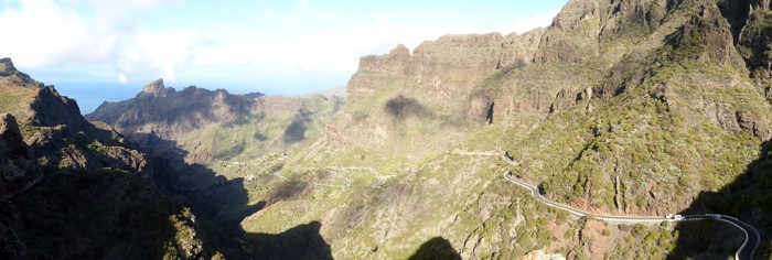 Berge bei Masca