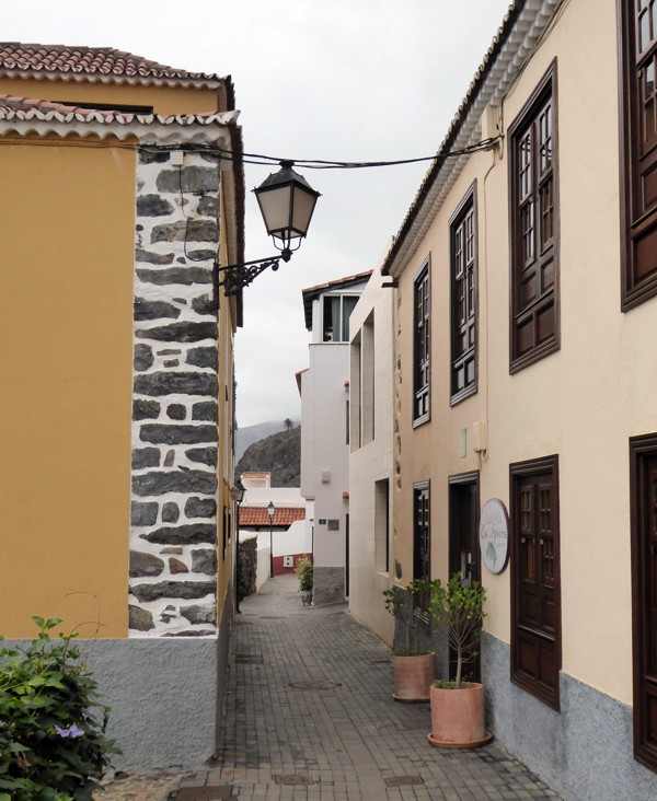 Gasse in Agulo Gasse in Agulo