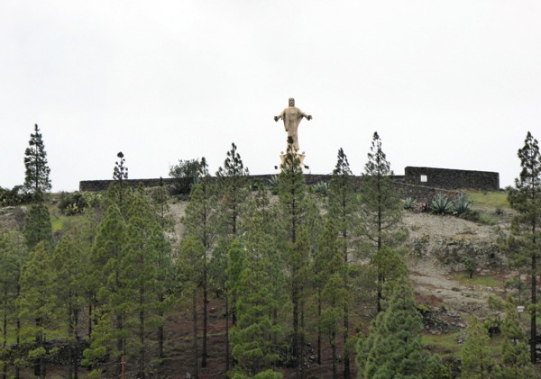 Christusfigur in Artenara Artenara, Christusfigur