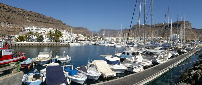 Hafen, Marina von Puerto de Mogán