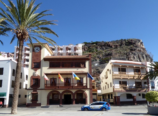 Rathaus in San Sebastián de La Gomera Rathaus in San Sebastián