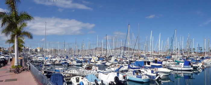 Yachthafen Las Palmas de Gran Canaria Yachthafen in Las Palmas de Gran Canaria