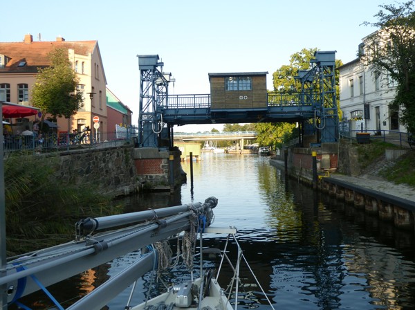 Hubbrücke in Plau Hubbrücke in Plau