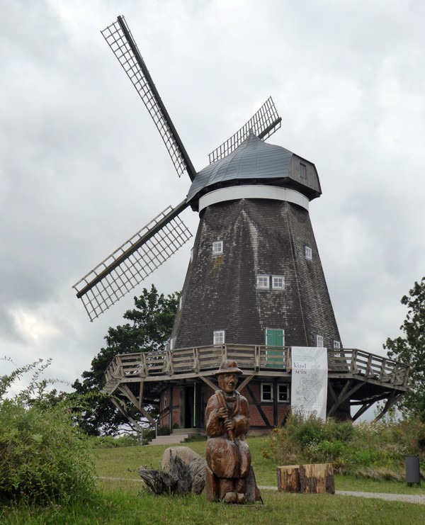 Holländer Windmühle in Röbel