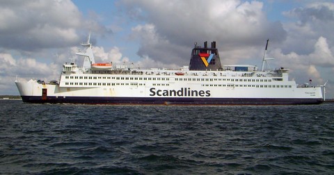 Fährschiff Prins Joachim