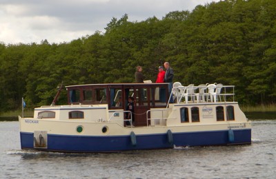 Mietboot aus Stahl