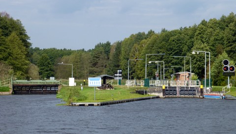 Schleuse + Wehr Schorfheide
