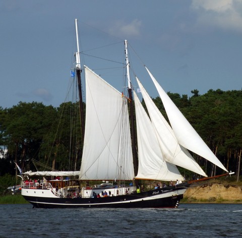 Abel Tasman - unter Segeln