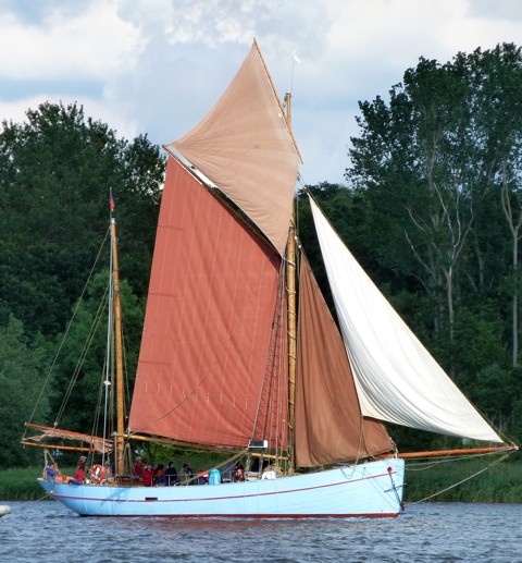 Bodil unter Segeln Bodil unter Segeln