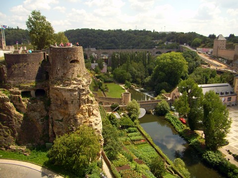 Luxemburg - Bockfelsen, Kasematten