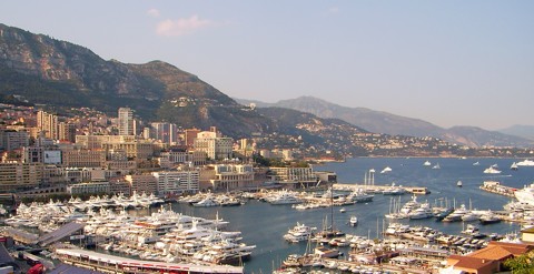 Port Hercule in Monaco