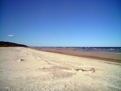 Strand von Roja (Bucht von Riga / Rigaischer Meerbusen) Strand von Roja (Bucht von Riga / Rigaischer Meerbusen)