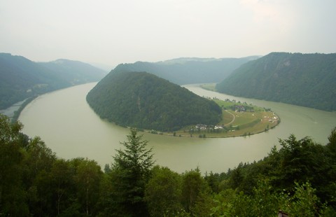 Donau - Schlögener Schlinge - Österreich Donau - Schlögener Schlinge - Österreich