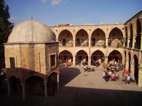 Karawanserei Büyük Han in Nikosia, Zypern Karawanserei Büyük Han in Nikosia, Zypern