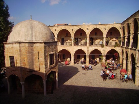 Karawanserei Büyük Han in Nikosia, Zypern