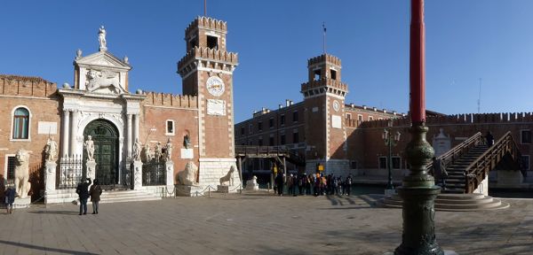 Arsenal Wassertor in Venedig